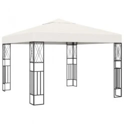 Gazebo 3x3 M Crema In Tessuto
