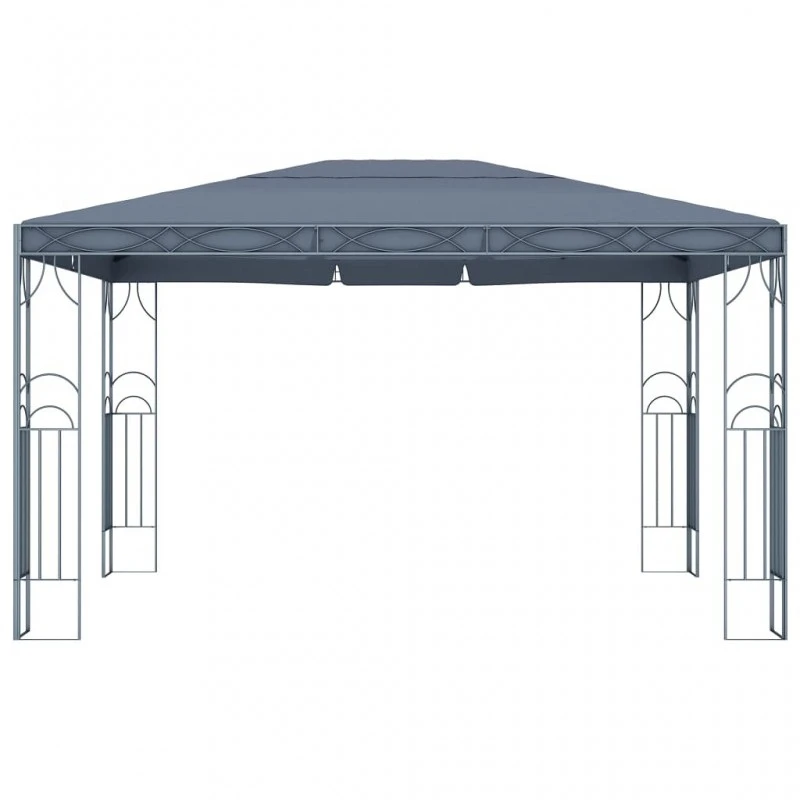 Gazebo 400x300 Cm Antracite 3 Gazebo 400x300 Cm Antracite - immagine 3