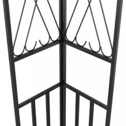 Gazebo Con Stringa Di Luci LED 3x3 M In Tessuto Crema -Garden Home gazebo con stringa di luci led 3x3 m in tessuto crema 5