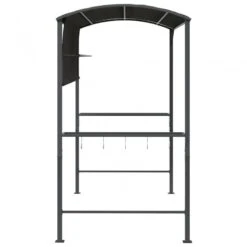 Gazebo Con Tetto 220x110x200 Cm Antracite -Garden Home gazebo con tetto 220x110x200 cm antracite 3