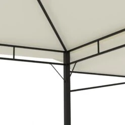 Gazebo Con Tetto Doppio Estendibile 3x3x2,75 M Crema 180 G/m² -Garden Home gazebo con tetto doppio estendibile 3x3x275 m crema 180 g m 6