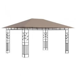 Gazebo Con Zanzariera 4x3x2,73 M Talpa 180 G/m² 7 Gazebo Con Zanzariera 4x3x2,73 M Talpa 180 G/m² -Garden Home gazebo con zanzariera 4x3x273 m talpa 180 g m 1