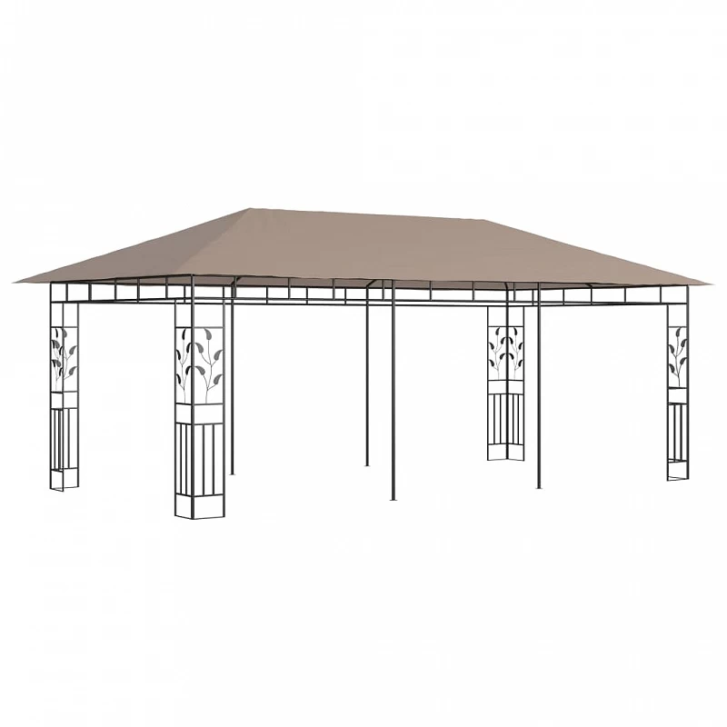 Gazebo Con Zanzariera 6x3x2,73 M Talpa 180 G/m² 2 Gazebo Con Zanzariera 6x3x2,73 M Talpa 180 G/m² - immagine 2