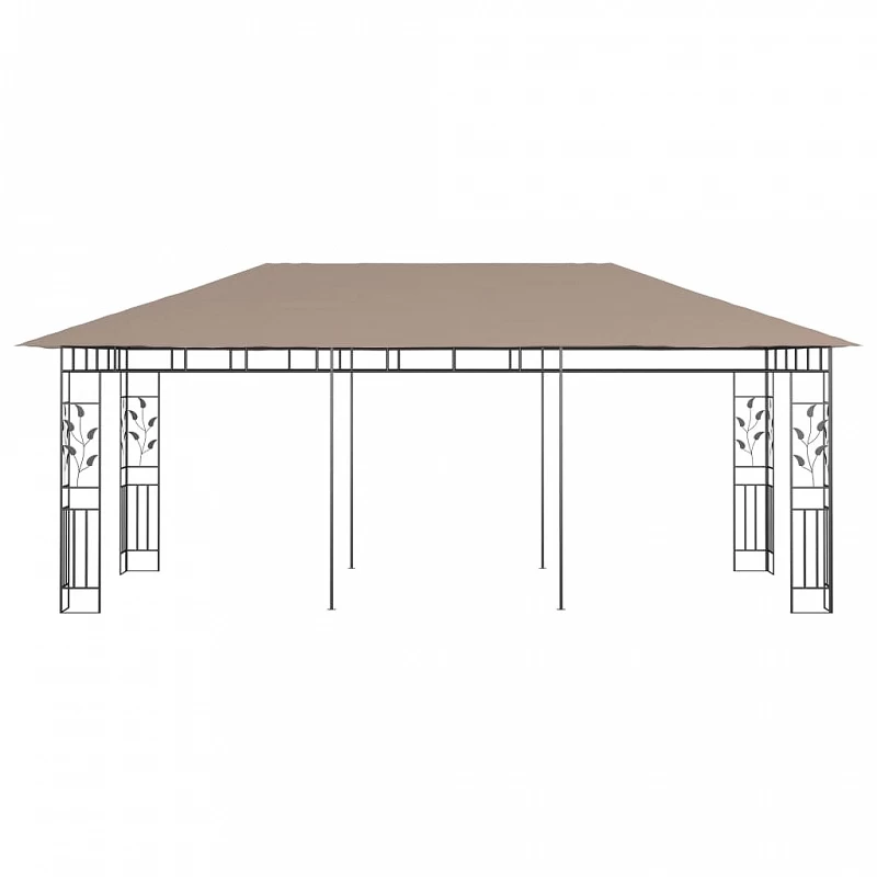 Gazebo Con Zanzariera 6x3x2,73 M Talpa 180 G/m² 3 Gazebo Con Zanzariera 6x3x2,73 M Talpa 180 G/m² - immagine 3