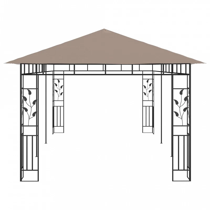 Gazebo Con Zanzariera 6x3x2,73 M Talpa 180 G/m² 4 Gazebo Con Zanzariera 6x3x2,73 M Talpa 180 G/m² - immagine 4