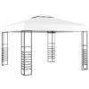 Gazebo Da Giardino 3x3 M Bianco 8 Gazebo Da Giardino 3x3 M Bianco -Garden Home gazebo da giardino 3x3 m bianco
