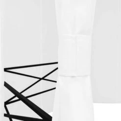 Gazebo Da Giardino Con Tende 360x312x265 Cm Bianco 180 G/m² -Garden Home gazebo da giardino con tende 360x312x265 cm bianco 180 g m 4