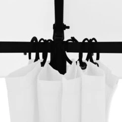 Gazebo Da Giardino Con Tende 360x312x265 Cm Bianco 180 G/m² -Garden Home gazebo da giardino con tende 360x312x265 cm bianco 180 g m 5