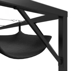 Gazebo Da Giardino Con Tetto A Scomparsa 3x3 M Antracite -Garden Home gazebo da giardino con tetto a scomparsa 3x3 m antracite 6