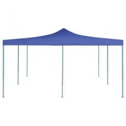 Gazebo Pieghevole 5x5 M Blu 8 Gazebo Pieghevole 5x5 M Blu -Garden Home gazebo pieghevole 5x5 m blu 1