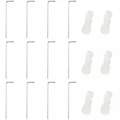 Gazebo Pieghevole Esagonale Pop-Up Con 6 Pareti Crema 3,6x3,1 M -Garden Home gazebo pieghevole esagonale pop up con 6 pareti crema 36x31 m 8