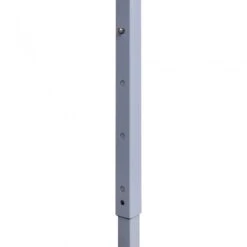 Gazebo Pieghevole Professionale 4 Pareti 2x2m Acciaio Bianco -Garden Home gazebo pieghevole professionale 4 pareti 2x2m acciaio bianco 7