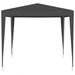 Gazebo Professionale 2,5x2,5 M Antracite 90 G/m² -Garden Home gazebo professionale 25x25 m antracite 90 g m 2