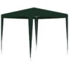 Gazebo Professionale 2,5x2,5 M Verde 90 G/m² -Garden Home gazebo professionale 25x25 m verde 90 g m