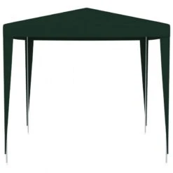 Gazebo Professionale 2,5x2,5 M Verde 90 G/m² -Garden Home gazebo professionale 25x25 m verde 90 g m 2