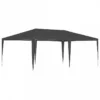 Gazebo Professionale 4x6 M Antracite 90 G/m² 9 Gazebo Professionale 4x6 M Antracite 90 G/m² -Garden Home gazebo professionale 4x6 m antracite 90 g m