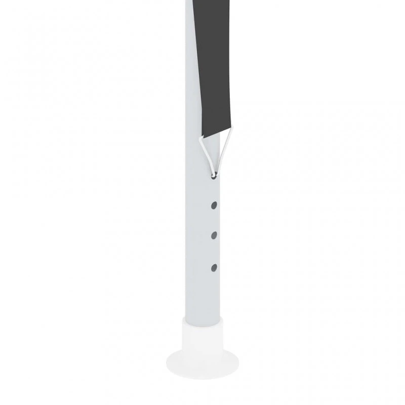 Gazebo Professionale Con Pareti 4x6 M Antracite 90 G/m² 8 Gazebo Professionale Con Pareti 4x6 M Antracite 90 G/m² - immagine 8