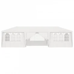 Gazebo Professionale Con Pareti 4x9 M Bianco 90 G/m² -Garden Home gazebo professionale con pareti 4x9 m bianco 90 g m 2