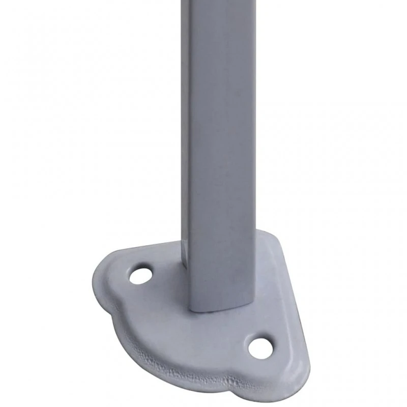 Gazebo Professionale Pieghevole 2 Pareti 2x2m Acciaio Antracite 6 Gazebo Professionale Pieghevole 2 Pareti 2x2m Acciaio Antracite - immagine 6