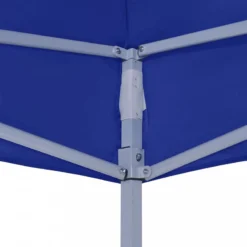 Gazebo Professionale Pieghevole 2x2 M In Acciaio Blu -Garden Home gazebo professionale pieghevole 2x2 m in acciaio blu 2