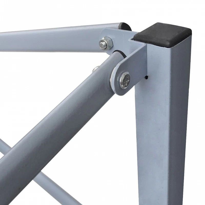 Gazebo Professionale Pieghevole 2x2 M In Acciaio Crema 7 Gazebo Professionale Pieghevole 2x2 M In Acciaio Crema - immagine 7