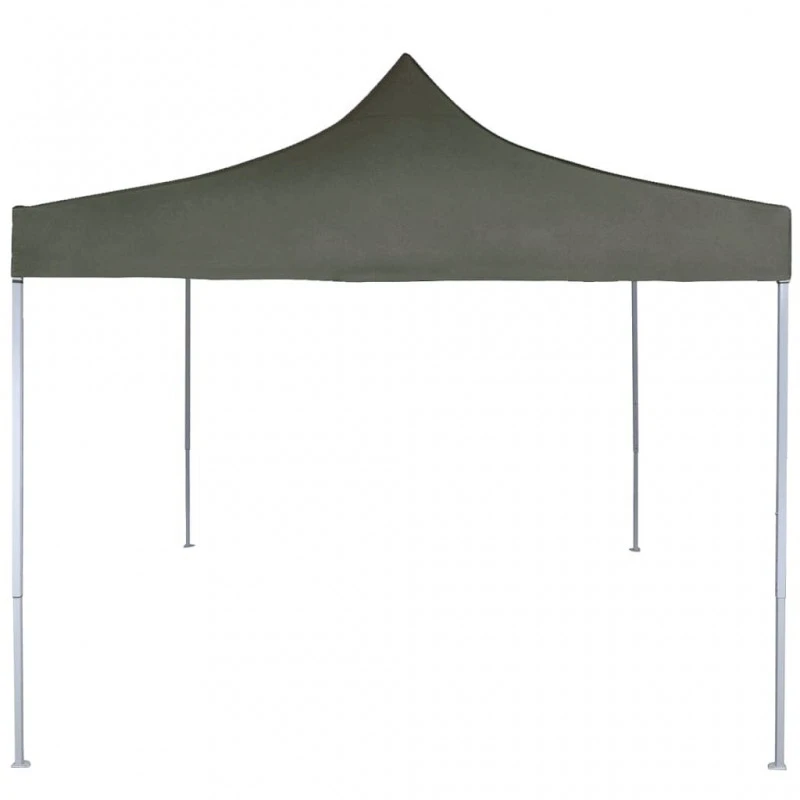 Gazebo Professionale Pieghevole 2x2m In Acciaio Antracite 2 Gazebo Professionale Pieghevole 2x2m In Acciaio Antracite - immagine 2