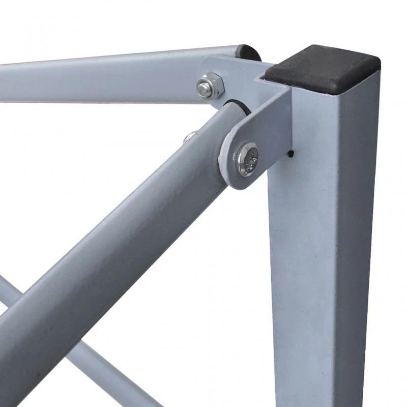 Gazebo Professionale Pieghevole 2x2m In Acciaio Antracite 7 Gazebo Professionale Pieghevole 2x2m In Acciaio Antracite - immagine 7