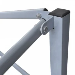 Gazebo Professionale Pieghevole 4 Pareti 2x2m Acciaio Antracite -Garden Home gazebo professionale pieghevole 4 pareti 2x2m acciaio antracite 5