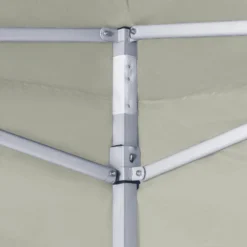 Gazebo Professionale Pieghevole Con 2 Pareti 2x2m Acciaio Crema 10 Gazebo Professionale Pieghevole Con 2 Pareti 2x2m Acciaio Crema -Garden Home gazebo professionale pieghevole con 2 pareti 2x2m acciaio crema 2