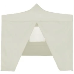 Gazebo Professionale Pieghevole Con 4 Pareti 2x2m Acciaio Crema 10 Gazebo Professionale Pieghevole Con 4 Pareti 2x2m Acciaio Crema -Garden Home gazebo professionale pieghevole con 4 pareti 2x2m acciaio crema 1