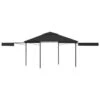 Gazebo Tetto Doppio Estendibile 3x3x2,75 M Antracite 180 G/m² 14 Gazebo Tetto Doppio Estendibile 3x3x2,75 M Antracite 180 G/m² -Garden Home gazebo tetto doppio estendibile 3x3x275 m antracite 180 g m