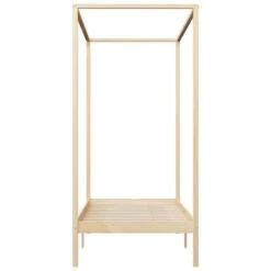 Giroletto A Baldacchino In Legno Massello Di Pino 100x200 Cm -Garden Home giroletto a baldacchino in legno massello di pino 100x200 cm 3