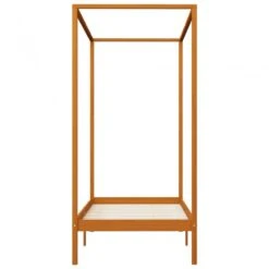 Giroletto A Baldacchino Marrone Miele Massello Pino 90x200 Cm 10 Giroletto A Baldacchino Marrone Miele Massello Pino 90x200 Cm -Garden Home giroletto a baldacchino marrone miele massello pino 90x200 cm 3