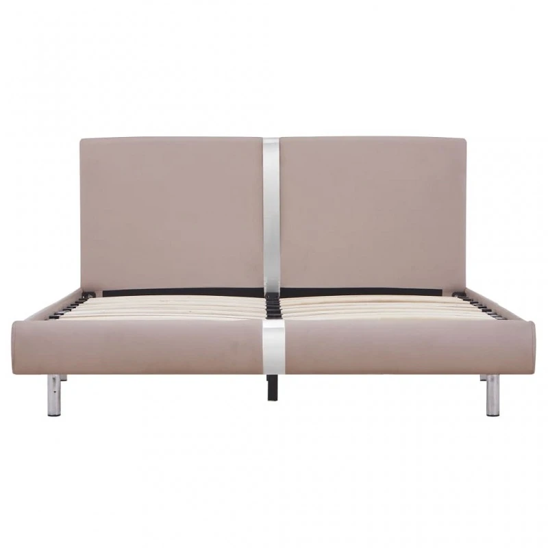 Giroletto Cappuccino In Similpelle 140x200 Cm 3 Giroletto Cappuccino In Similpelle 140x200 Cm - immagine 3