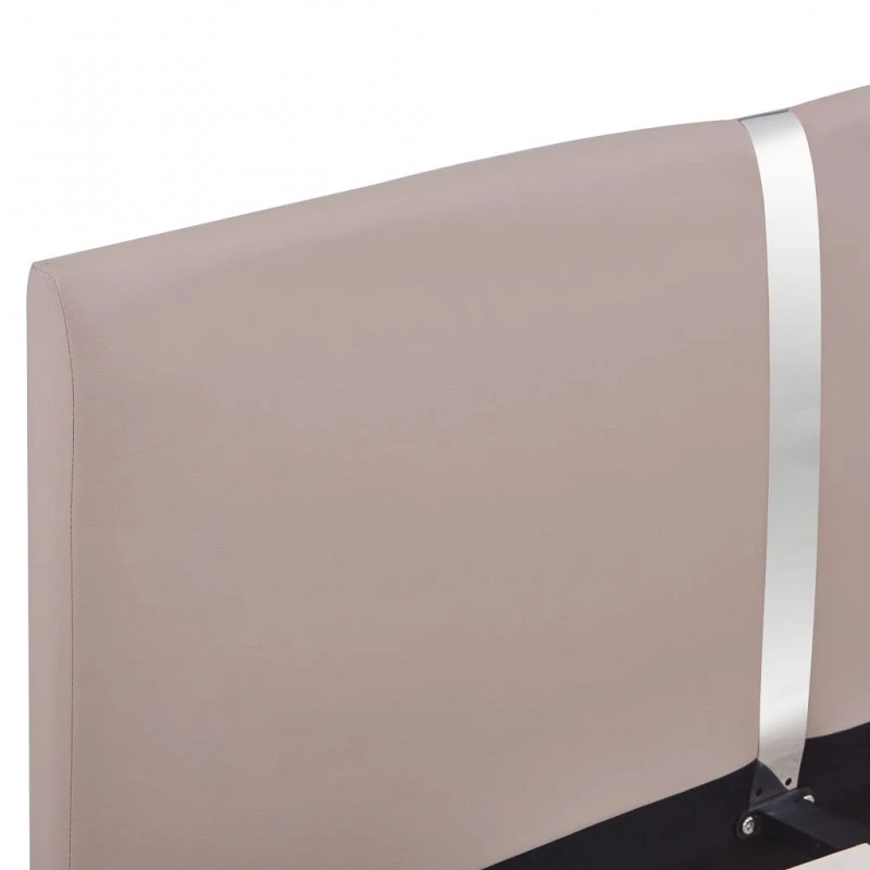 Giroletto Cappuccino In Similpelle 140x200 Cm 5 Giroletto Cappuccino In Similpelle 140x200 Cm - immagine 5