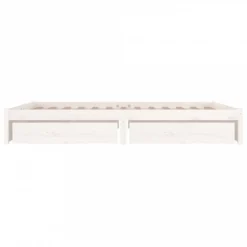 Giroletto Con Cassetti Bianco 160x200 Cm -Garden Home giroletto con cassetti bianco 160x200 cm 3