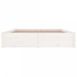 Giroletto Con Cassetti Bianco 160x200 Cm -Garden Home giroletto con cassetti bianco 160x200 cm 4