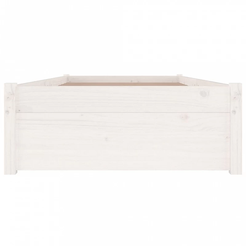 Giroletto Con Cassetti Bianco 90x200 Cm 5 Giroletto Con Cassetti Bianco 90x200 Cm - immagine 5