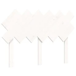 Giroletto Con Testiera Bianco 120x200 Cm In Legno Massello -Garden Home giroletto con testiera bianco 120x200 cm in legno massello 7