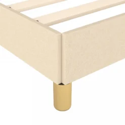 Giroletto Crema 90x200 Cm In Tessuto -Garden Home giroletto crema 90x200 cm in tessuto 6