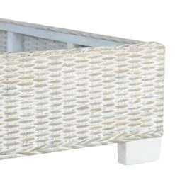 Giroletto Grigio In Rattan Naturale 180x200 Cm 11 Giroletto Grigio In Rattan Naturale 180x200 Cm -Garden Home giroletto grigio in rattan naturale 180x200 cm 4