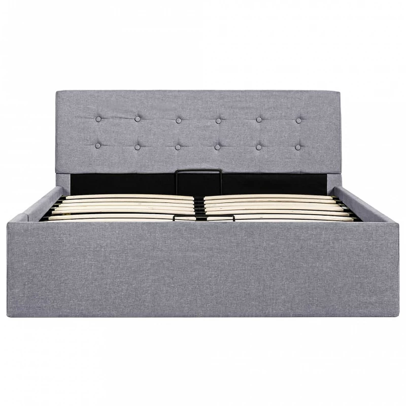 Giroletto Idraulico Contenitore Grigio Chiaro Tessuto 120x200cm 3 Giroletto Idraulico Contenitore Grigio Chiaro Tessuto 120x200cm - immagine 3