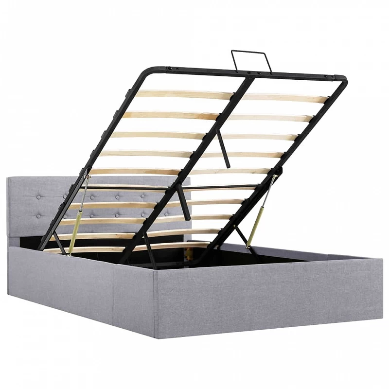 Giroletto Idraulico Contenitore Grigio Chiaro Tessuto 120x200cm 5 Giroletto Idraulico Contenitore Grigio Chiaro Tessuto 120x200cm - immagine 5