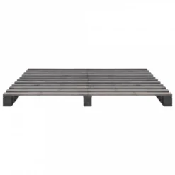 Giroletto In Pallet Grigio Legno Massello Di Pino 200x200 Cm -Garden Home giroletto in pallet grigio legno massello di pino 200x200 cm 2