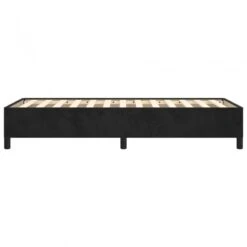 Giroletto Nero 90x190 Cm In Velluto -Garden Home giroletto nero 90x190 cm in velluto 5