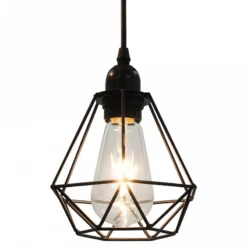 Lampadario Con Design Diamante Nero 3 Lampadine E27 9 Lampadario Con Design Diamante Nero 3 Lampadine E27 -Garden Home lampadario con design diamante nero 3 lampadine e27 3