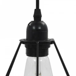 Lampadario Con Design Diamante Nero 3 Lampadine E27 11 Lampadario Con Design Diamante Nero 3 Lampadine E27 -Garden Home lampadario con design diamante nero 3 lampadine e27 5