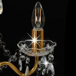 Lampadario Con Perline Dorato Tondo 3 E14 10 Lampadario Con Perline Dorato Tondo 3 E14 -Garden Home lampadario con perline dorato tondo 3 e14 4