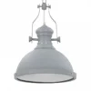 Lampadario Grigio Rotondo E27 -Garden Home lampadario grigio rotondo e27
