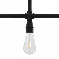 Lampadario Nero Per 3 Lampadine E27 9 Lampadario Nero Per 3 Lampadine E27 -Garden Home lampadario nero per 3 lampadine e27 4